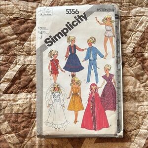 Girls' Dress and Cape Sewing Pattern